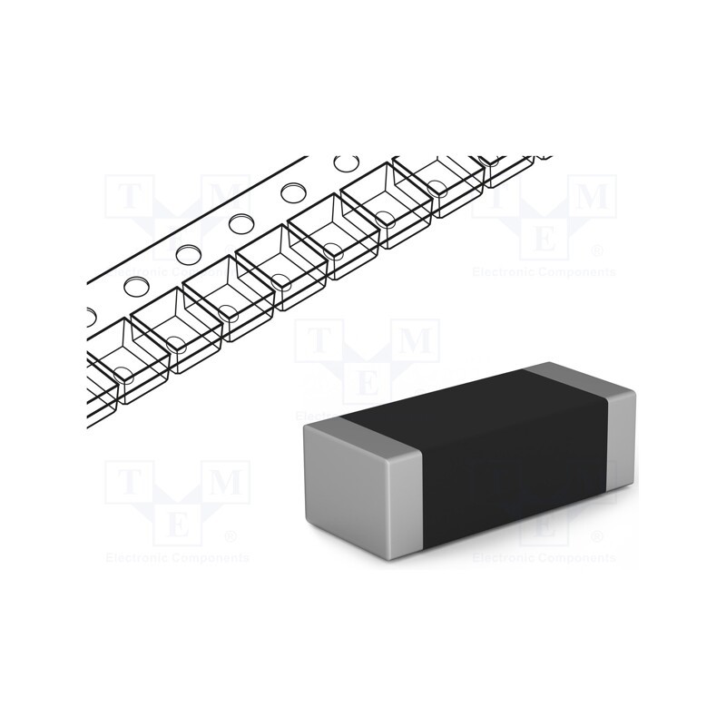 50 pcs : LQM21PN1R5MC0D - Inductor: ferrite, SMD, 0805, 1.5uH, 700mA, 0.325Ω, 70MHz, ±20%, LQM