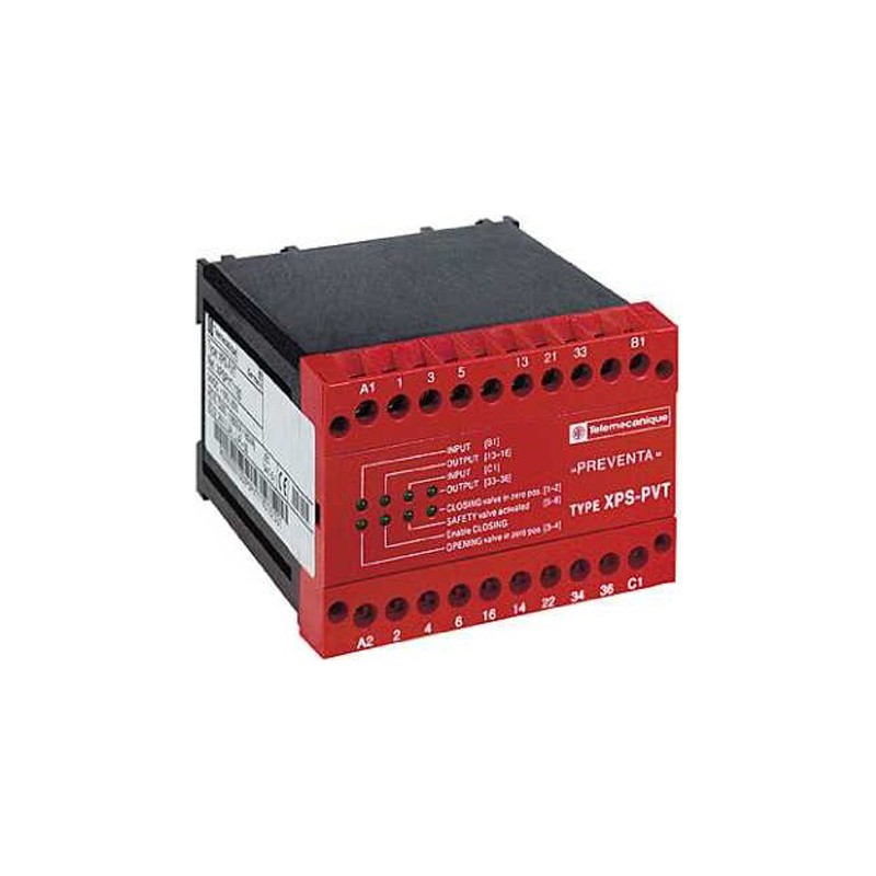 1 pcs - Schneider Electric Emergency Stop, Safety Switch/Interlock Safety Relay, 24V dc, 3 Safety Contacts