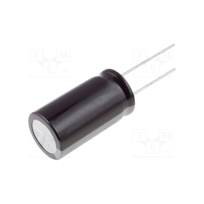 10 pcs : UCY2H100MHD - Capacitor: electrolytic, THT, 10uF, 500VDC, Ø12.5x20mm, Pitch: 5mm