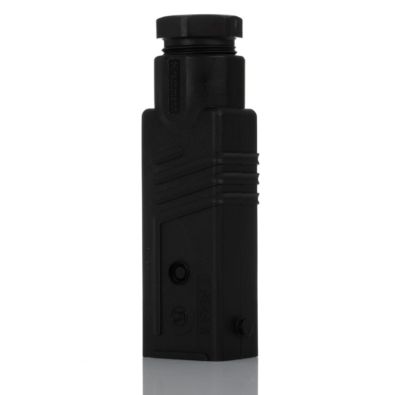 1 pcs - Hirschmann, ST IP54 Black Cable Mount 3 + PE Industrial Power Plug, Rated At 10A, 230 V, 400 V