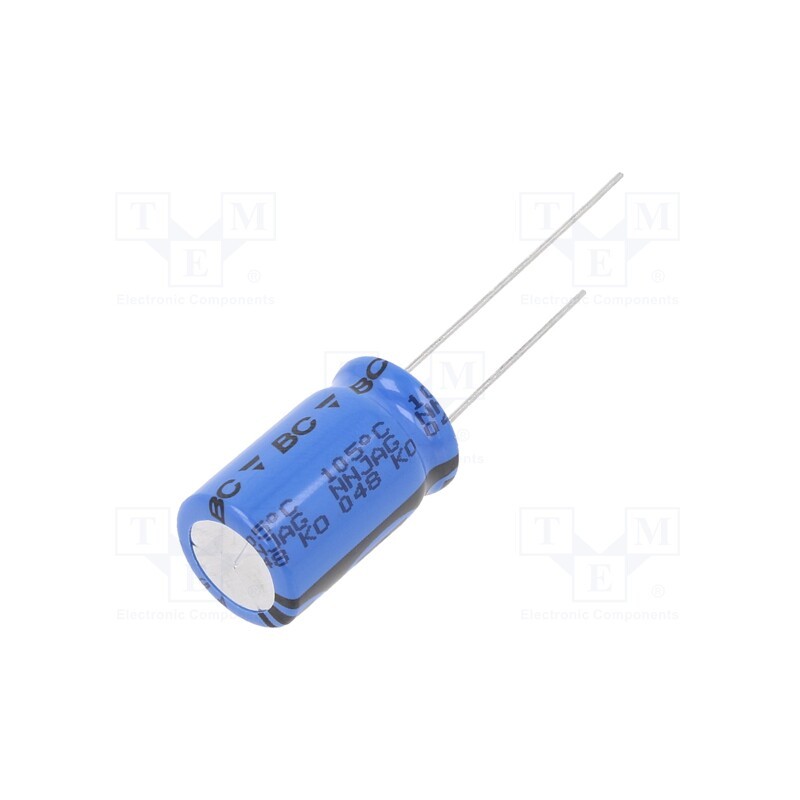 10 pcs : MAL204851471E3 - Capacitor: electrolytic, THT, 470uF, 50VDC, Ø12.5x20mm, Pitch: 5mm