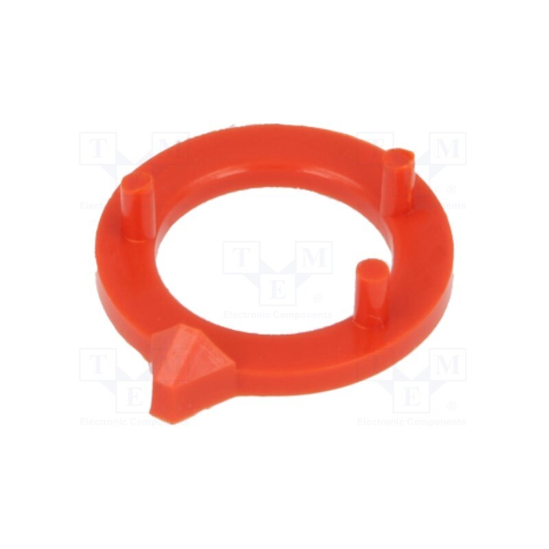 20 pcs : A4216002 - Pointer, ABS, red, push-in, arrow, A2516,A2616