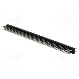 10 pcs : DS1021-2*40SF11 - Pin header, pin strips, male, PIN: 80, straight, 2.54mm, THT, 2x40