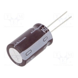 10 pcs : UCS2G330MHD1TN - Capacitor: electrolytic, THT, 33uF, 400VDC, Ø16x20mm, Pitch: 7.5mm