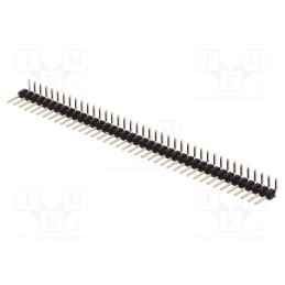 10 pcs : DS1022-1*40RDF11-B - Pin header, pin strips, male, PIN: 40, angled 90°, 2.54mm, THT, 1x40