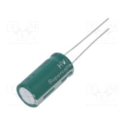 10 pcs : HV1020-2R7505-R - Supercapacitor, THT, 5F, 2.7VDC, -10÷30%, Ø10x31.5mm, 40mΩ, 20uA