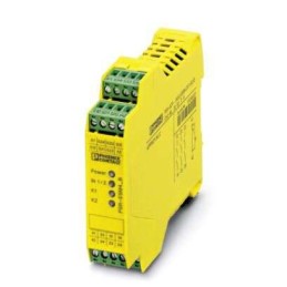 1 pcs - Phoenix Contact Dual-Channel Safety Relay, 24V, 3 Safety Contacts