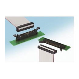 1 pcs - Hirose 64-Way IDC Connector Socket for Cable Mount, 2-Row