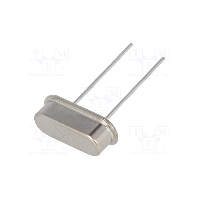 10 pcs : 9.216M-49S-SR - Resonator: quartz, 9.216MHz, ±30ppm, 20pF, THT, HC49-S