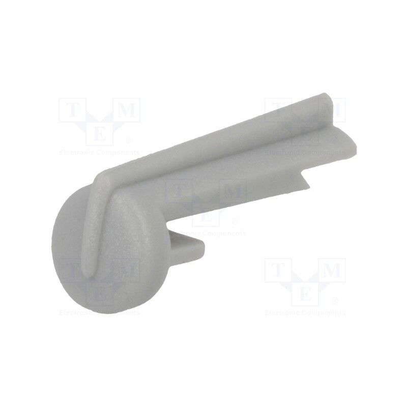 10 pcs : A1105007 - Pointer, plastic, grey, push-in, arrow, A10