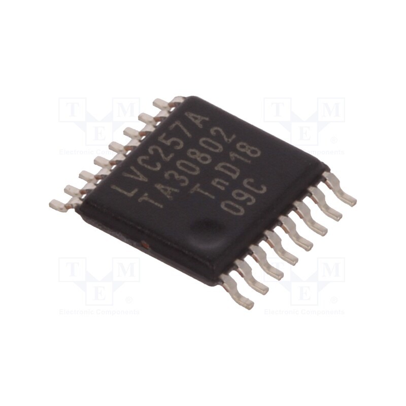 10 pcs : 74LVC257APW,112 - IC: digital, multiplexer, Ch: 4, IN: 2, CMOS,TTL, SMD, TSSOP16, LVC
