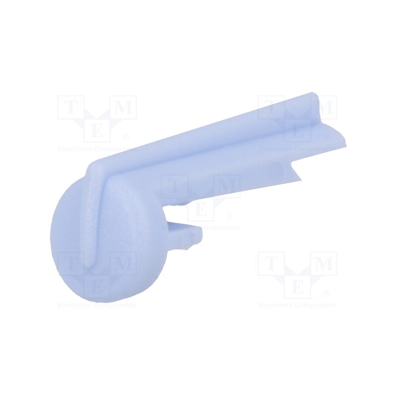 10 pcs : A1105006 - Pointer, plastic, blue, push-in, arrow, A10