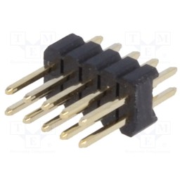 20 pcs : DS1031-06-2*5P8BV41-3A - Pin header, pin strips, male, PIN: 10, straight, 1.27mm, THT, 2x5