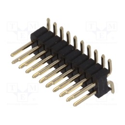 20 pcs : DS1031-08-2*10P8BS-4-1 - Pin header, pin strips, male, PIN: 20, vertical, 1.27mm, SMT, 2x10