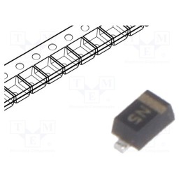 20 pcs : PESD24VS1UB,115 - Diode: TVS, 160W, 27V, 3A, unidirectional, SOD523, max.150°C