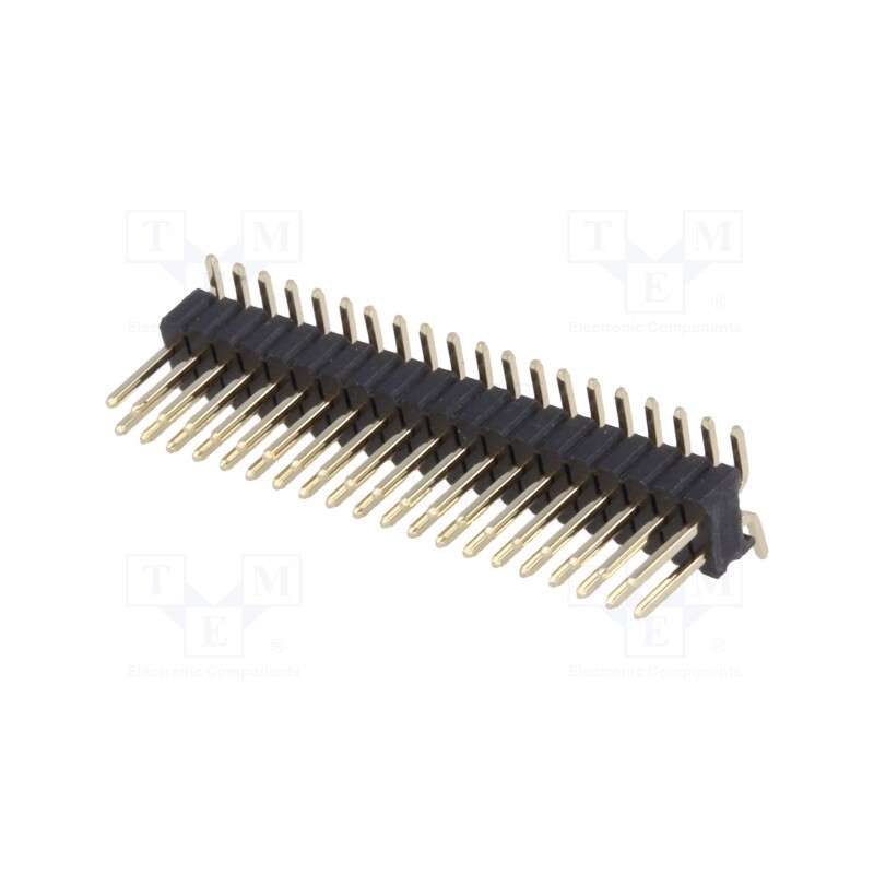 20 pcs : DS1031-08-2*20P8BS41XT-3A - Pin header, pin strips, male, PIN: 40, vertical, 1.27mm, SMT, 2x20