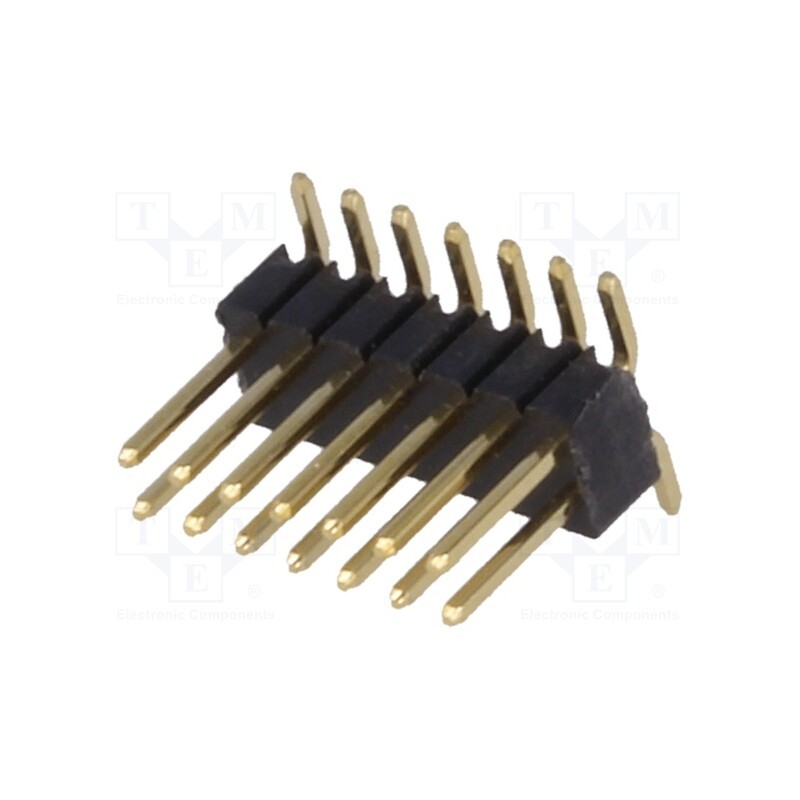 20 pcs : DS1031-08-2*7P8BS41-3A - Pin header, pin strips, male, PIN: 14, vertical, 1.27mm, SMT, 2x7