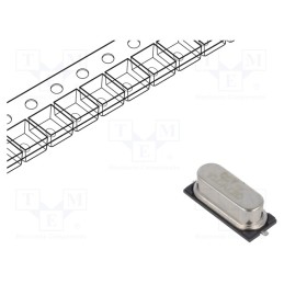 10 pcs : QT49S-10.000MEEJ-T - Resonator: quartz, 10MHz, ±10ppm, 18pF, SMD, 12.7x4.8x3.8mm