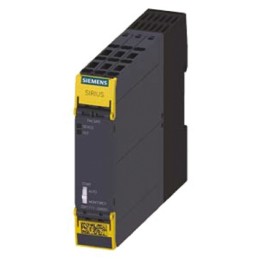 1 pcs - Siemens Single-Channel Safety Relay, 110 - 240V ac/dc, 4 Safety Contacts
