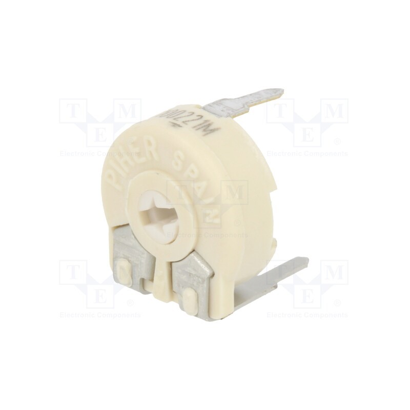 10 pcs : PTC10LV10-101A2020 - Potentiometer: mounting, horizontal, 100Ω, 330mW, ±20%, linear