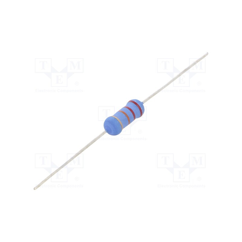 50 pcs : 3-1625890-2 - Resistor: metal oxide, 22kΩ, 2W, ±5%, Ø5x12mm, -55÷155°C