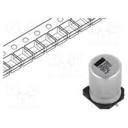 10 pcs : MAL215097102E3 - Capacitor: electrolytic, SMD, 220uF, 50VDC, 10x10x14mm, ±20%