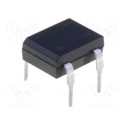 10 pcs : B250D - Bridge rectifier: single-phase, 250V, If: 1A, Ifsm: 40A, DIL, THT
