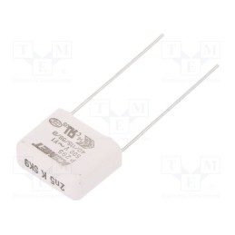 10 pcs : P295BL252K500A - Capacitor: paper, Y1, 2.5nF, 500VAC, 15mm, ±10%, THT, P295, 1500VDC
