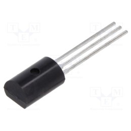 10 pcs : MC79L05ACPG - IC: voltage regulator, linear,fixed, -5V, 0.1A, TO92, THT,