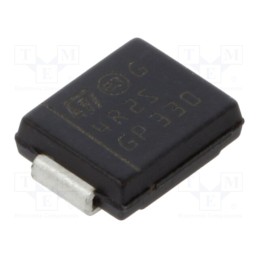 10 pcs : STTH4R02S - Diode: rectifying, SMD, 200V, 4A, 16ns, SMC, Ufmax: 0.76V, Ifsm: 70A