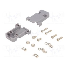 20 pcs : DS1045-09AP1S1-A - Enclosure: for D-Sub connectors, D-Sub 9pin,D-Sub HD 15pin