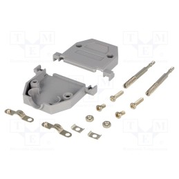 10 pcs : DS1045-25AP1L1-A - Enclosure: for D-Sub connectors, D-Sub 25pin,D-Sub HD 44pin