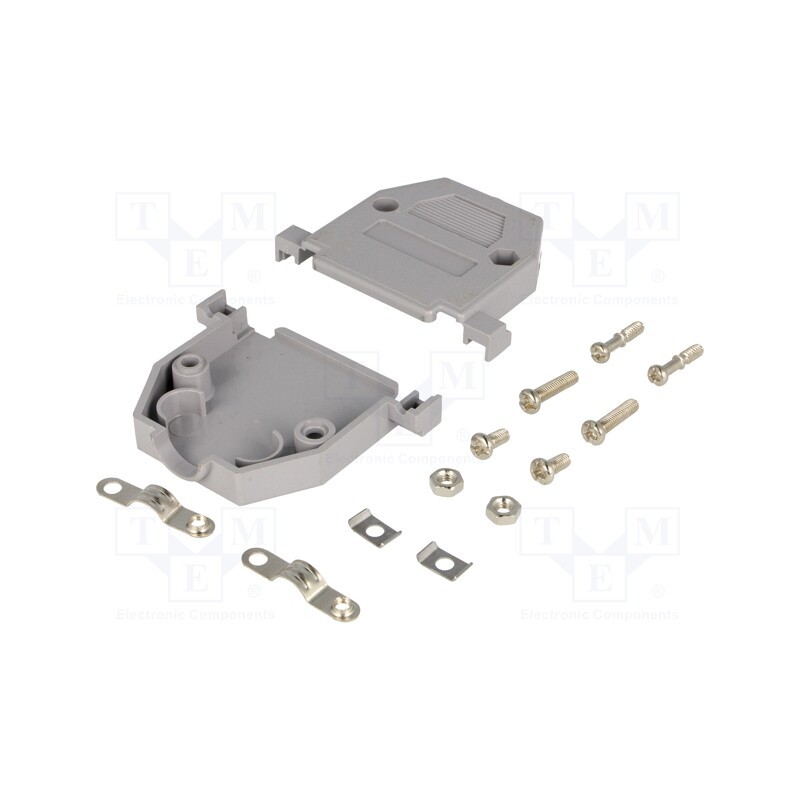 20 pcs : DS1045-25AP1S1 - Enclosure: for D-Sub connectors, D-Sub 25pin,D-Sub HD 44pin