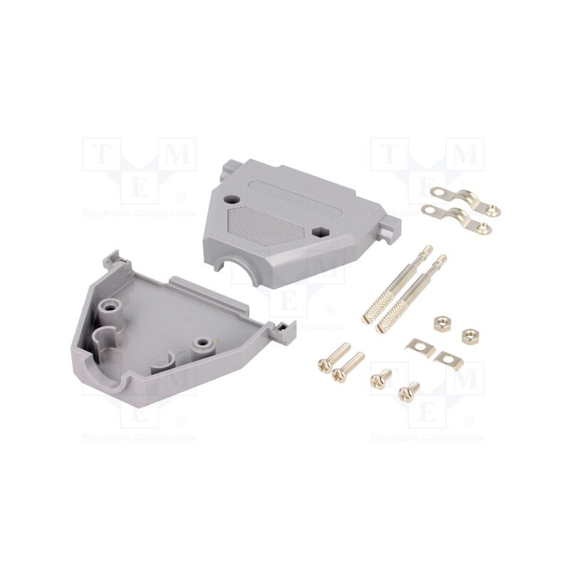 10 pcs : DS1045-37AP1L1-A - Enclosure: for D-Sub connectors, D-Sub 37pin,D-Sub HD 62pin