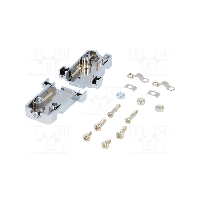 10 pcs : DS1046-09C1S1 - Enclosure: for D-Sub connectors, D-Sub 9pin,D-Sub HD 15pin