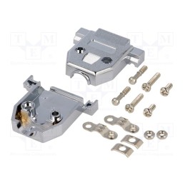 10 pcs : DS1046-15C1S1 - Enclosure: for D-Sub connectors, D-Sub 15pin,D-Sub HD 26pin