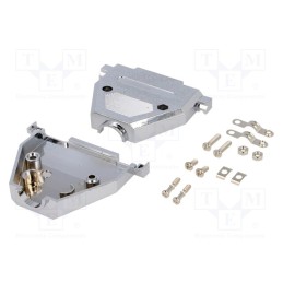 10 pcs : DS1046-37C1S1 - Enclosure: for D-Sub connectors, D-Sub 37pin,D-Sub HD 62pin