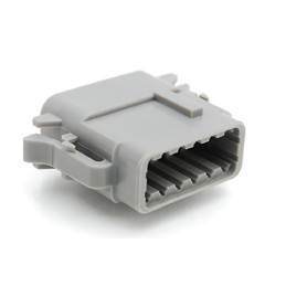 200 pcs - Amphenol Industrial, ATM Automotive Connector Plug 12 Way, Crimp Termination