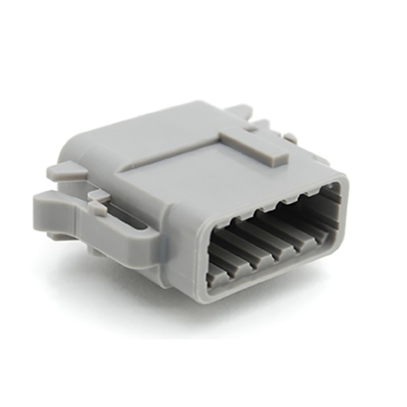 200 pcs - Amphenol Industrial, ATM Automotive Connector Plug 12 Way, Crimp Termination