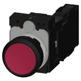 1 pcs - Siemens 3SU1 Series Push Button, Panel Mount, 22mm Cutout, SPDT