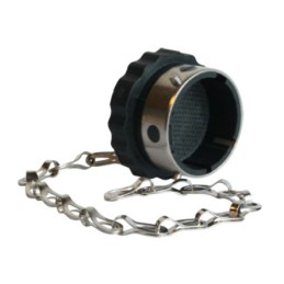 1 pcs - Souriau UTG Male Dust Cap, Shell Size 12 IP65 Rated, Polyester