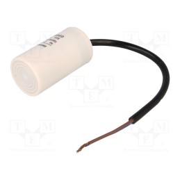 10 pcs : CBB60H-8/450 - Capacitor: motors, run, 8uF, 450V, Ø35x60mm, -25÷70°C, ±5%, 3000h