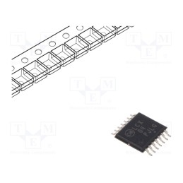 10 pcs : MC74LCX04DTR2G - IC: digital, NOT, Ch: 6, IN: 1, CMOS,TTL, SMD, TSSOP14, 2÷5.5VDC, 10uA