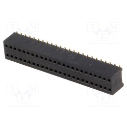 10 pcs : DS1065-10-2*24S8BS - Socket, pin strips, female, PIN: 48, straight, 1.27mm, SMT, 2x24