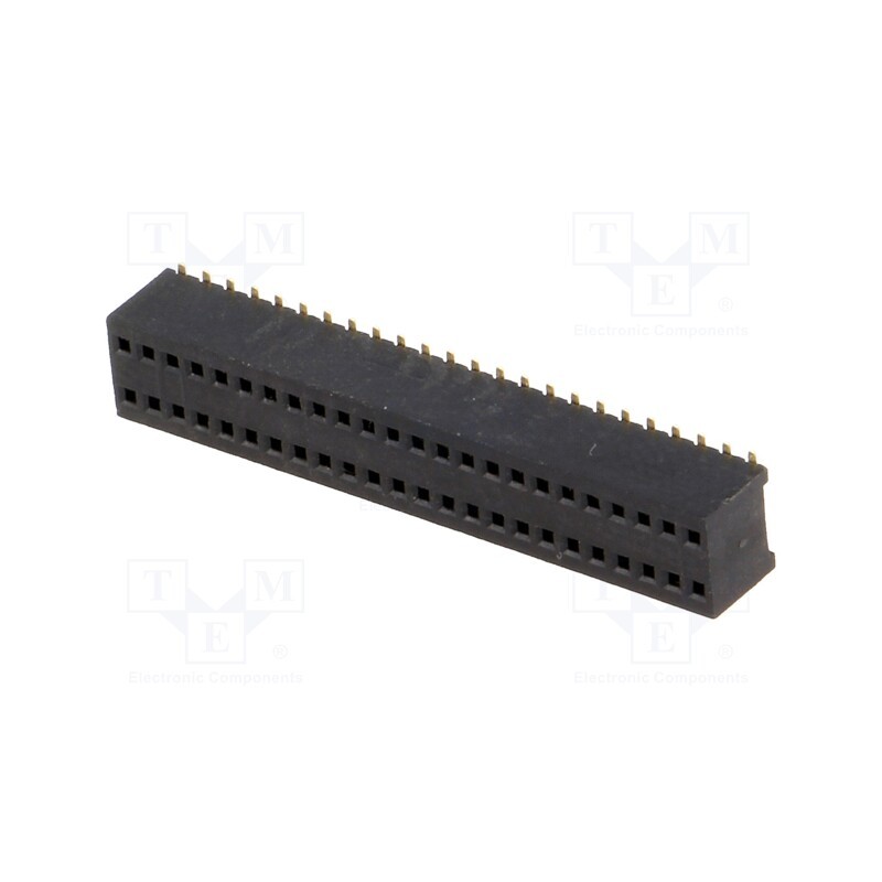 10 pcs : DS1065-10-2*24S8BS - Socket, pin strips, female, PIN: 48, straight, 1.27mm, SMT, 2x24