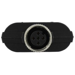 1 pcs - Phoenix Contact 5 Pole M12 Socket to 5 Pole M12 Female, Male Adapter