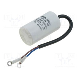 10 pcs : CBB60F-8/450 - Capacitor: motors, run, 8uF, 450V, Ø35x60mm, -25÷70°C, ±5%, 3000h