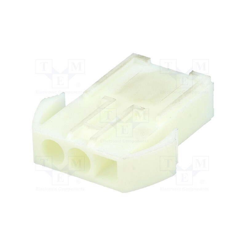 50 pcs : DS1069-02-3FCWB - Plug, wire-wire, male, 4.5mm, PIN: 3, Layout: 1x3