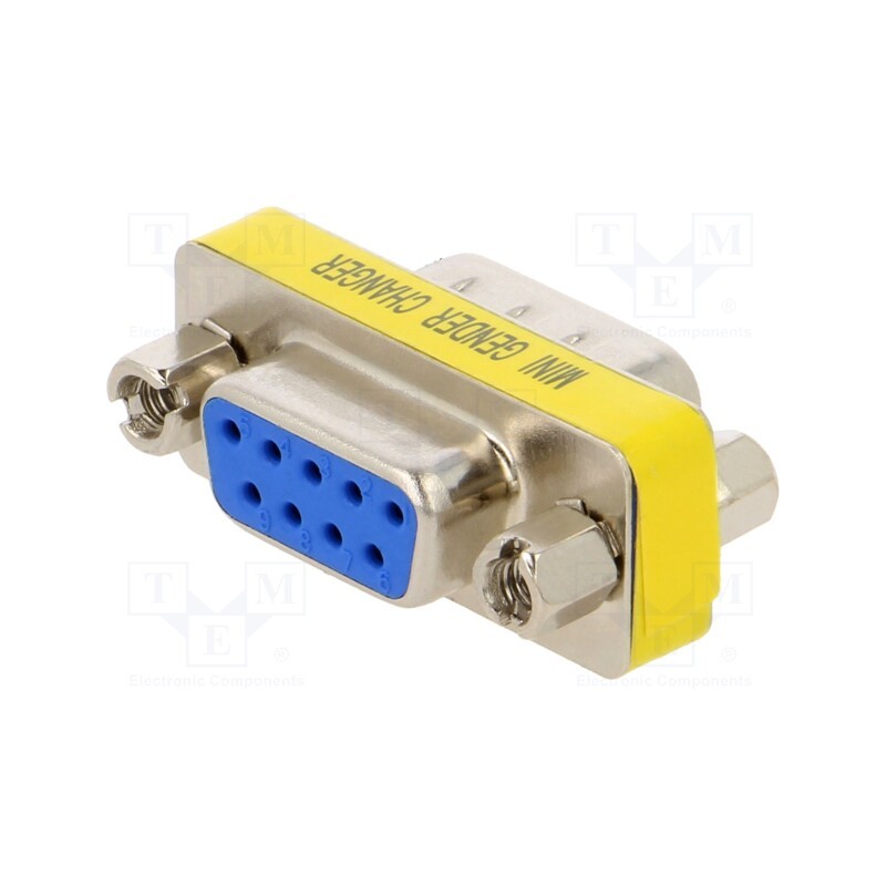 10 pcs : DS1082-02-9M8LNDS - Transition: adapter, D-Sub 9pin male,D-Sub 9pin female