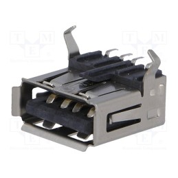 20 pcs : DS1095-BNM0 - Socket, USB A, SMT, horizontal